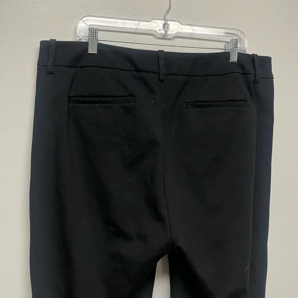 Lord & Taylor Black Ponte Ankle Pant 1X - Picture 3 of 5